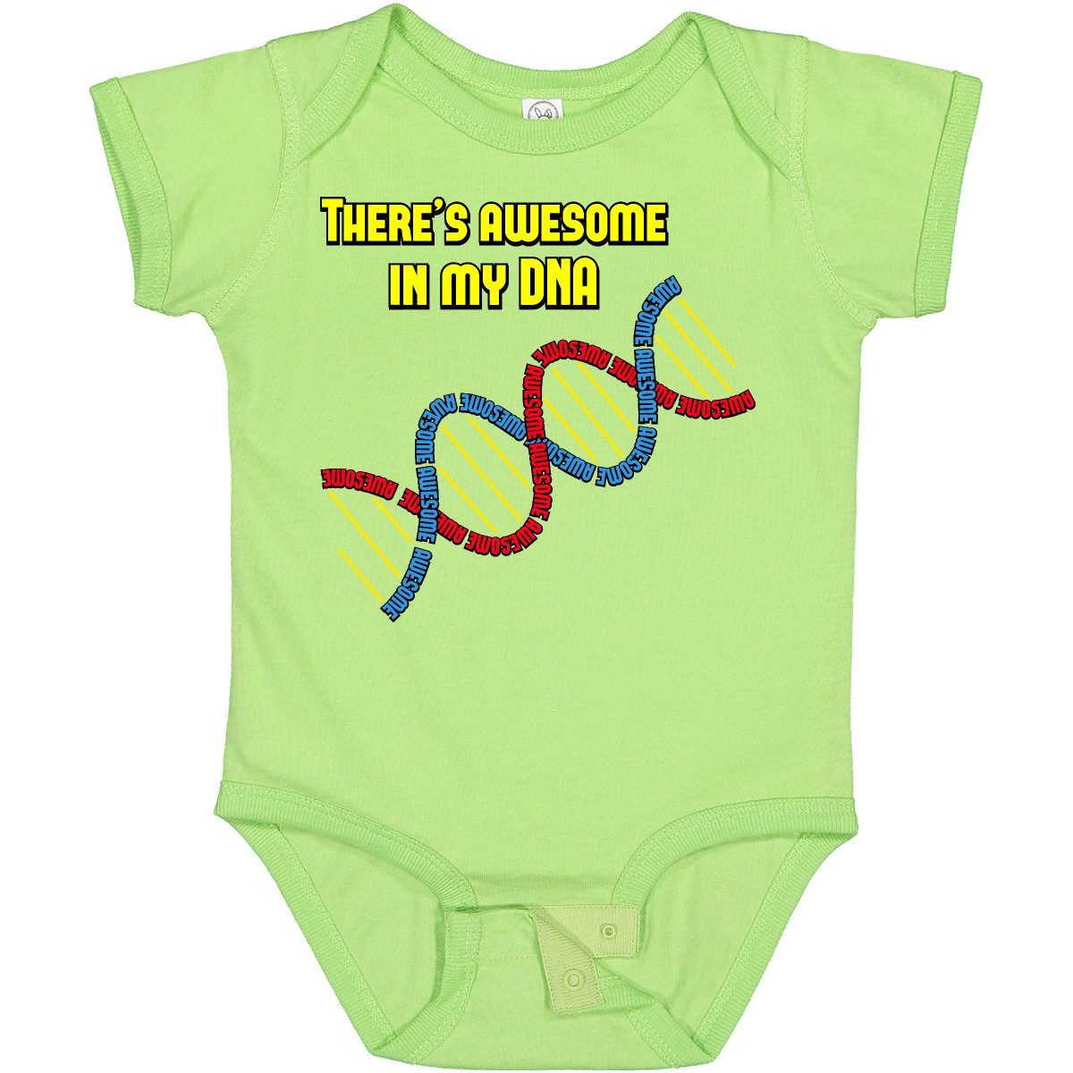 Inktastic Awesome DNA Baby Bodysuit Genetic Genes Science Funny Chemistry Infant - Picture 15 of 28