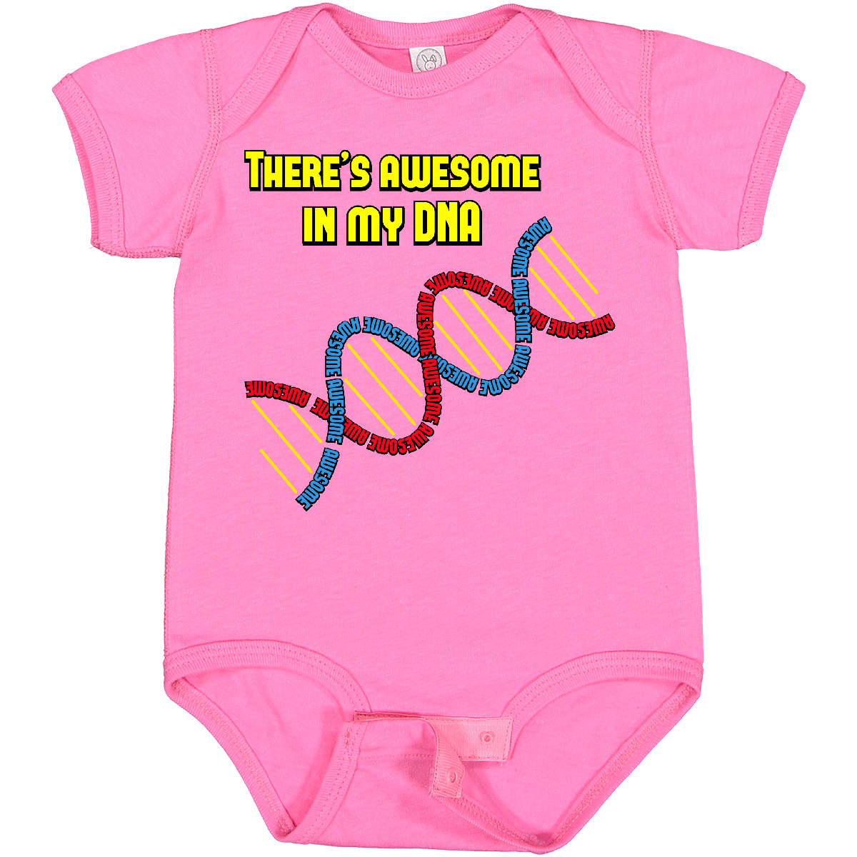 Inktastic Awesome DNA Baby Bodysuit Genetic Genes Science Funny Chemistry Infant - Picture 20 of 28