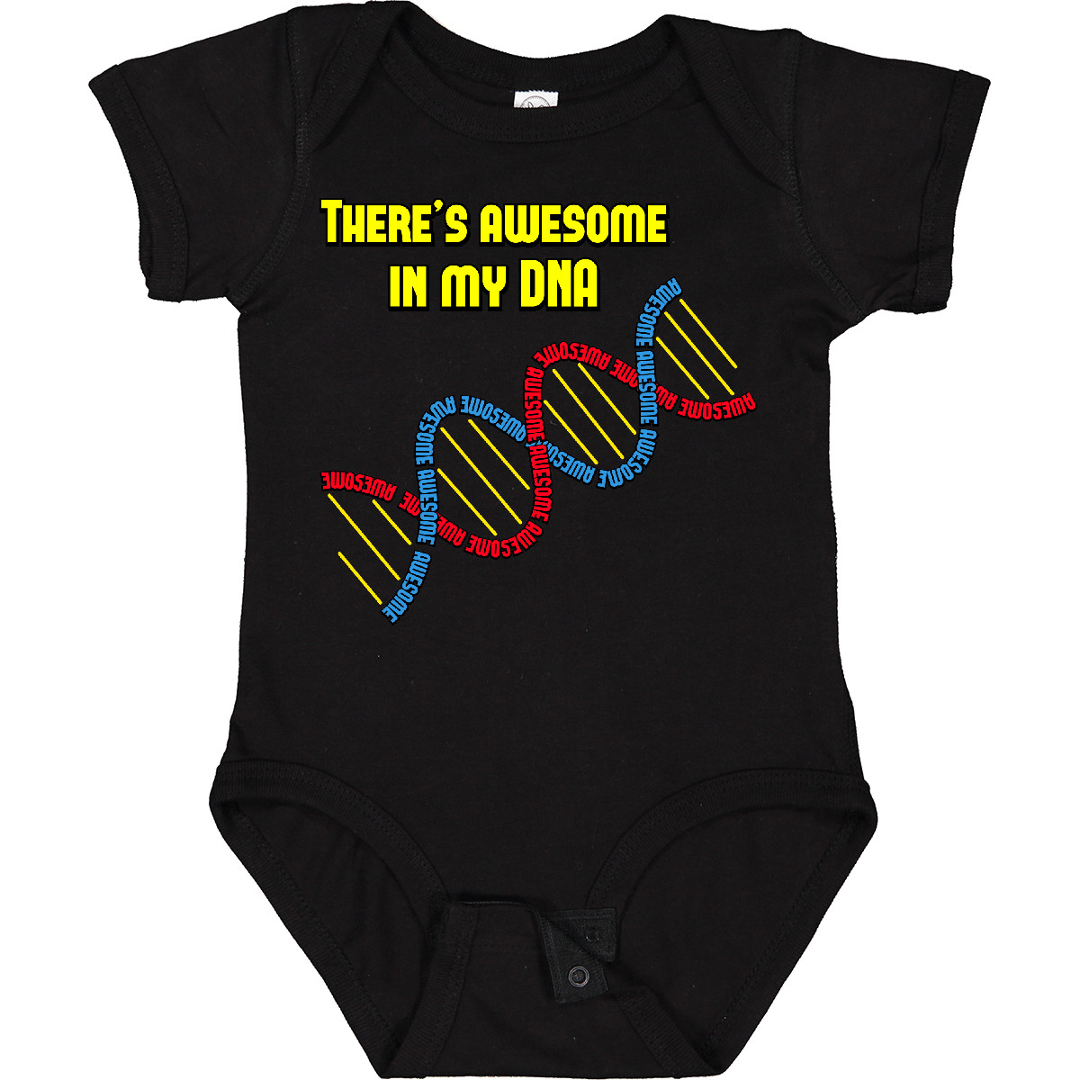 Inktastic Awesome DNA Baby Bodysuit Genetic Genes Science Funny Chemistry Infant - Picture 3 of 28