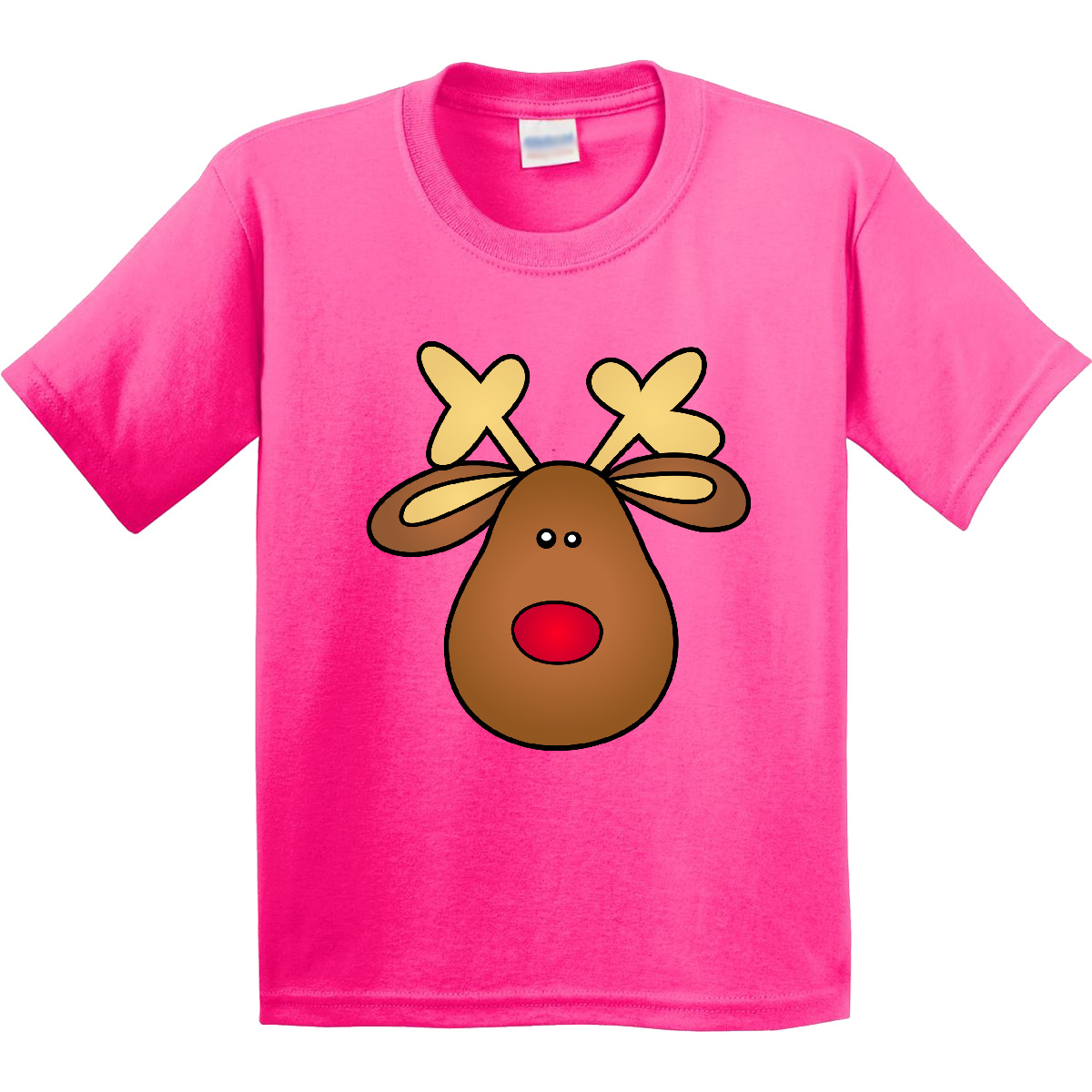 Inktastic Rudolph The Red Nose Reindeer Youth T-Shirt Nosed Christmas Santa Day - Picture 7 of 12