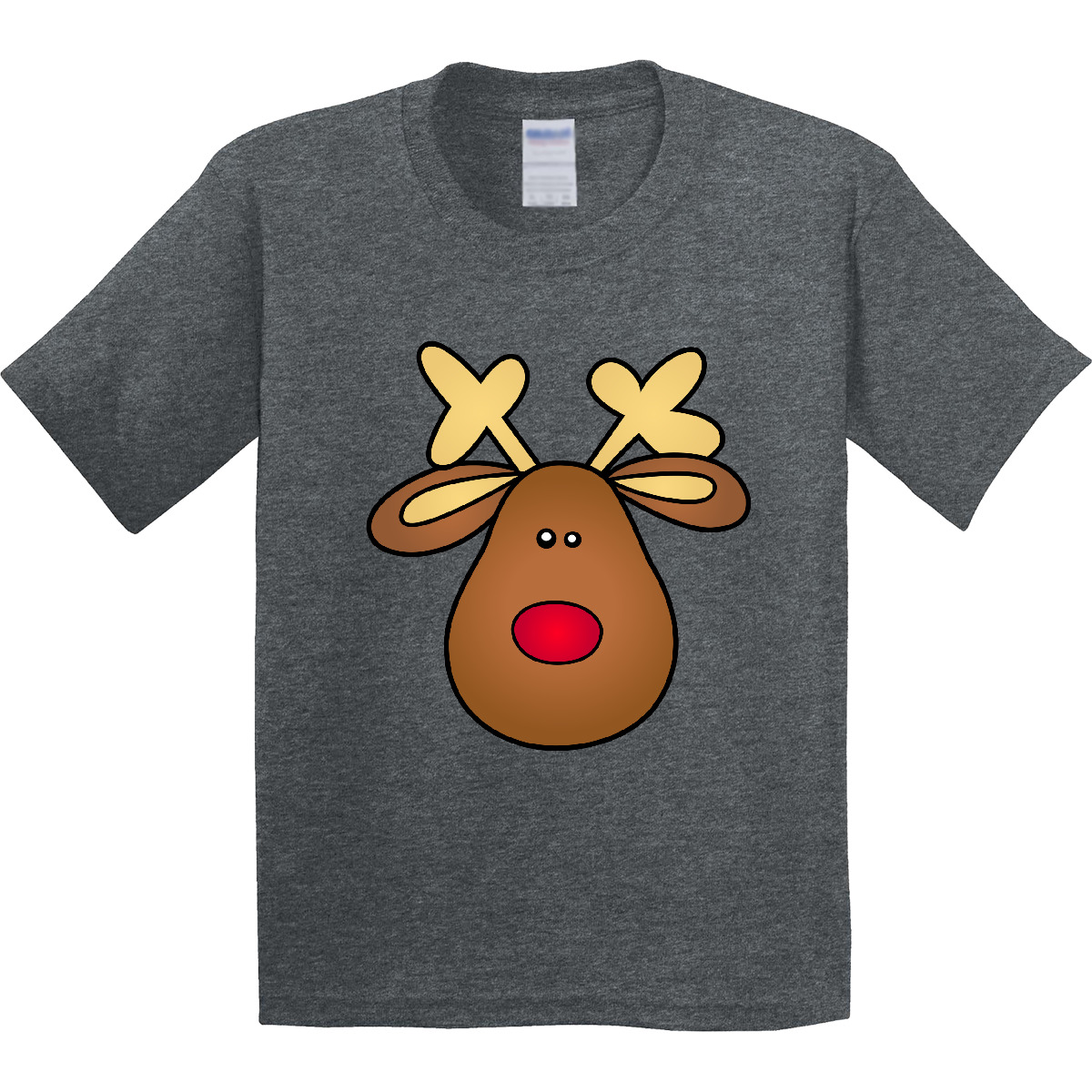 Inktastic Rudolph The Red Nose Reindeer Youth T-Shirt Nosed Christmas Santa Day - Picture 9 of 12