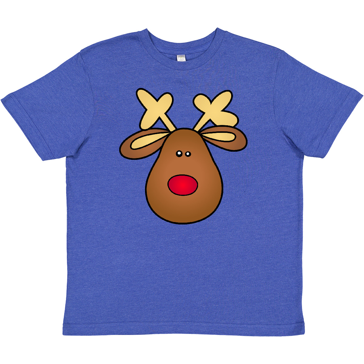 Inktastic Rudolph The Red Nose Reindeer Youth T-Shirt Nosed Christmas Santa Day - Picture 10 of 11
