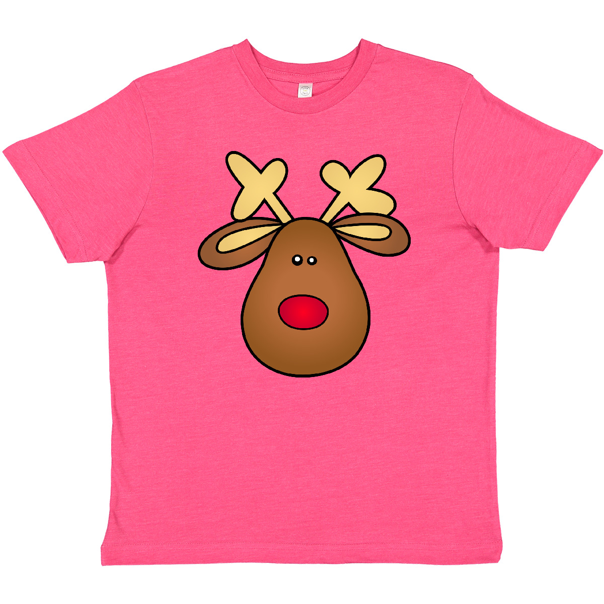 Inktastic Rudolph The Red Nose Reindeer Youth T-Shirt Nosed Christmas Santa Day - Picture 9 of 10