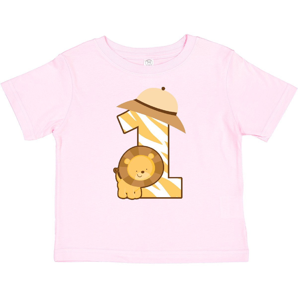 Inktastic Safari 1st Birthday Jungle Animal 1 Year Old Baby T-Shirt First Zoo - Picture 10 of 13