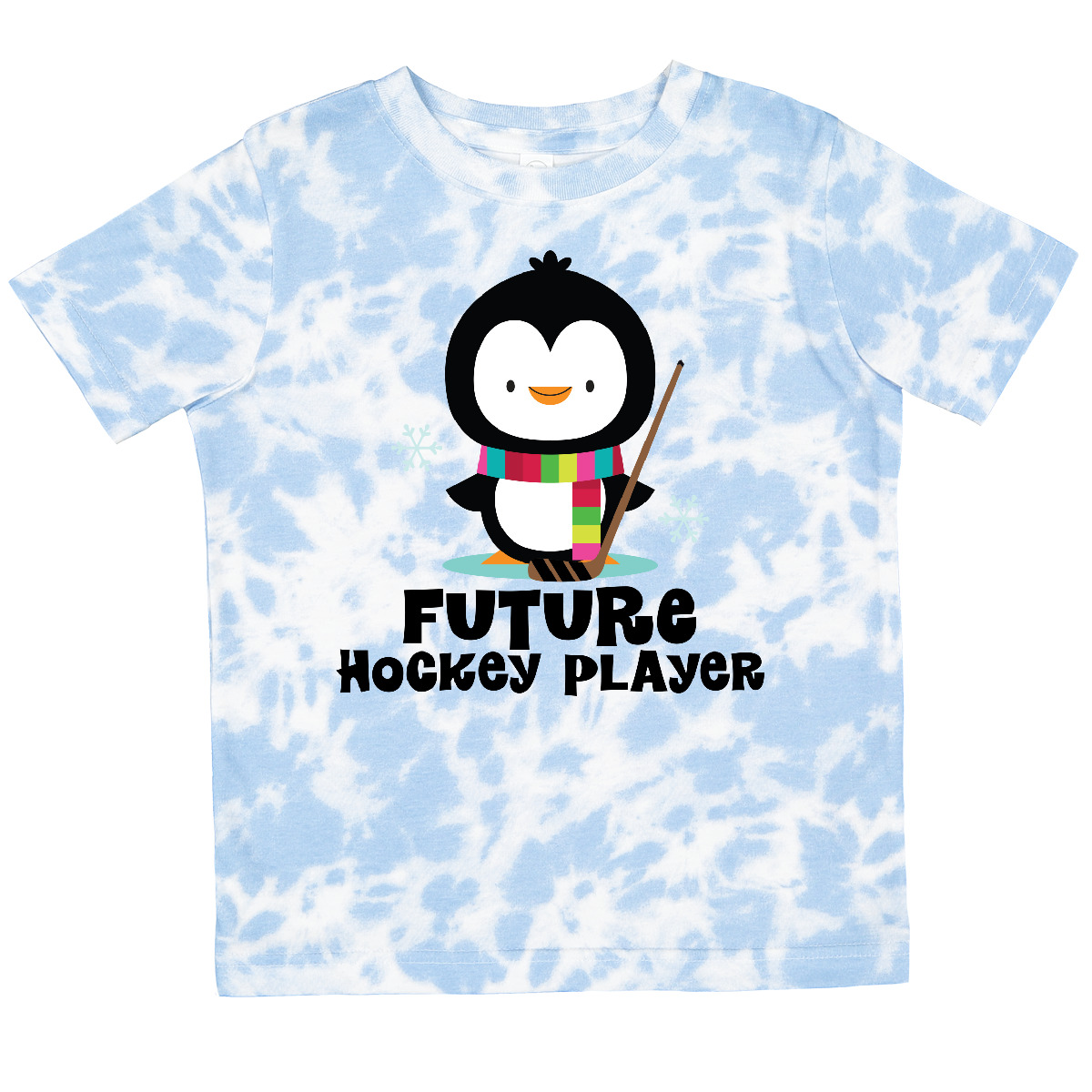 T-Shirt Inktastic Future Hockeyspieler Pinguin Kleinkind Eissport Geschenk Kind Kid - Bild 7 von 7