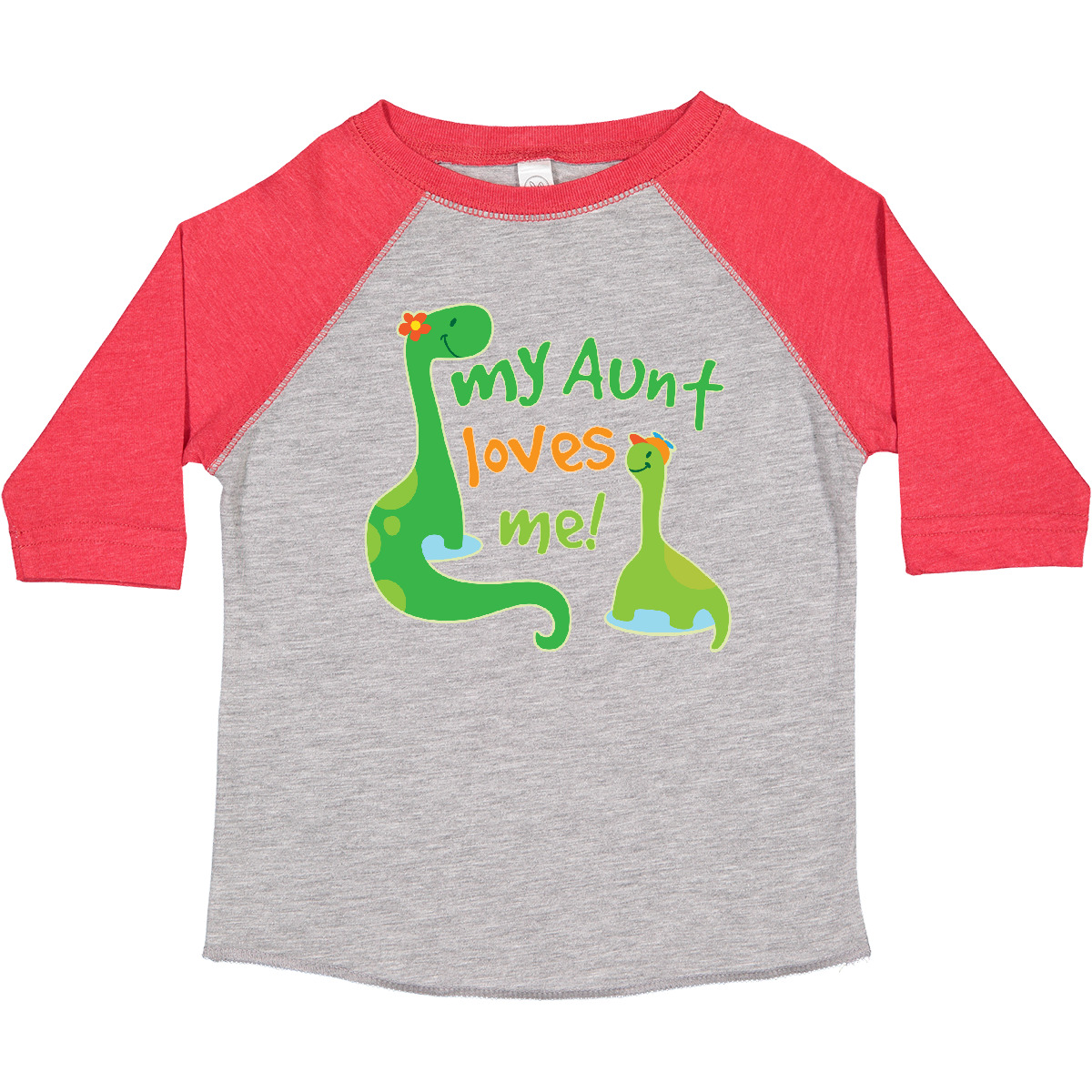 Inktastic My Aunt Loves Me Nephew Toddler T-Shirt Gift From Family Cute Kids Kid - Picture 7 of 23