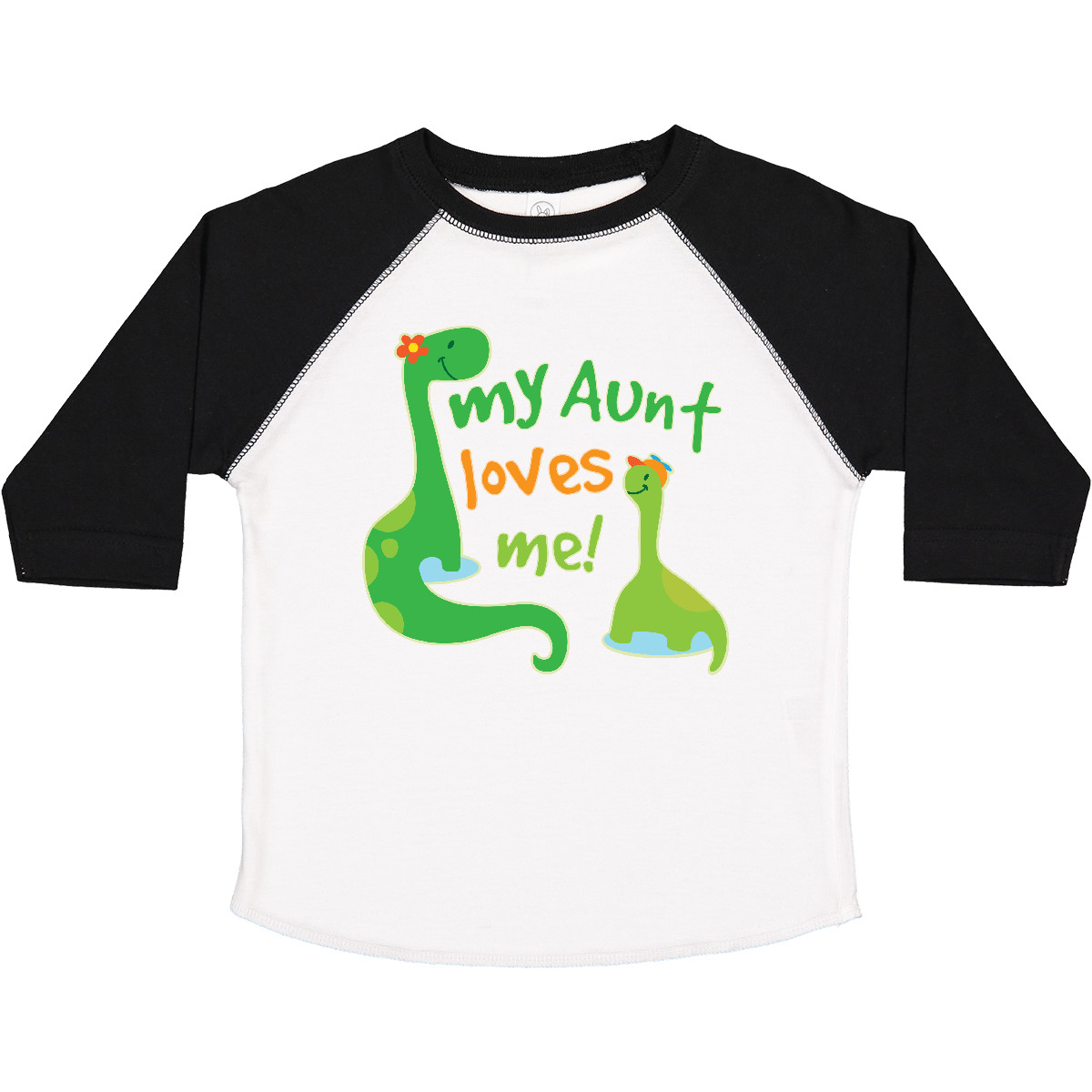 Inktastic My Aunt Loves Me Nephew Toddler T-Shirt Gift From Family Cute Kids Kid - Picture 23 of 23