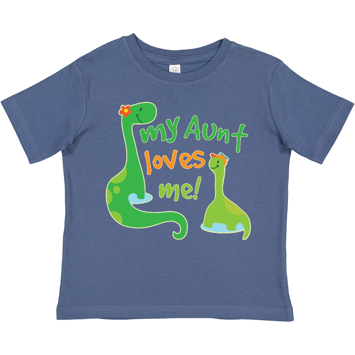 Inktastic My Aunt Loves Me Nephew Toddler T-Shirt Gift From Family Cute Kids Kid - Picture 10 of 23