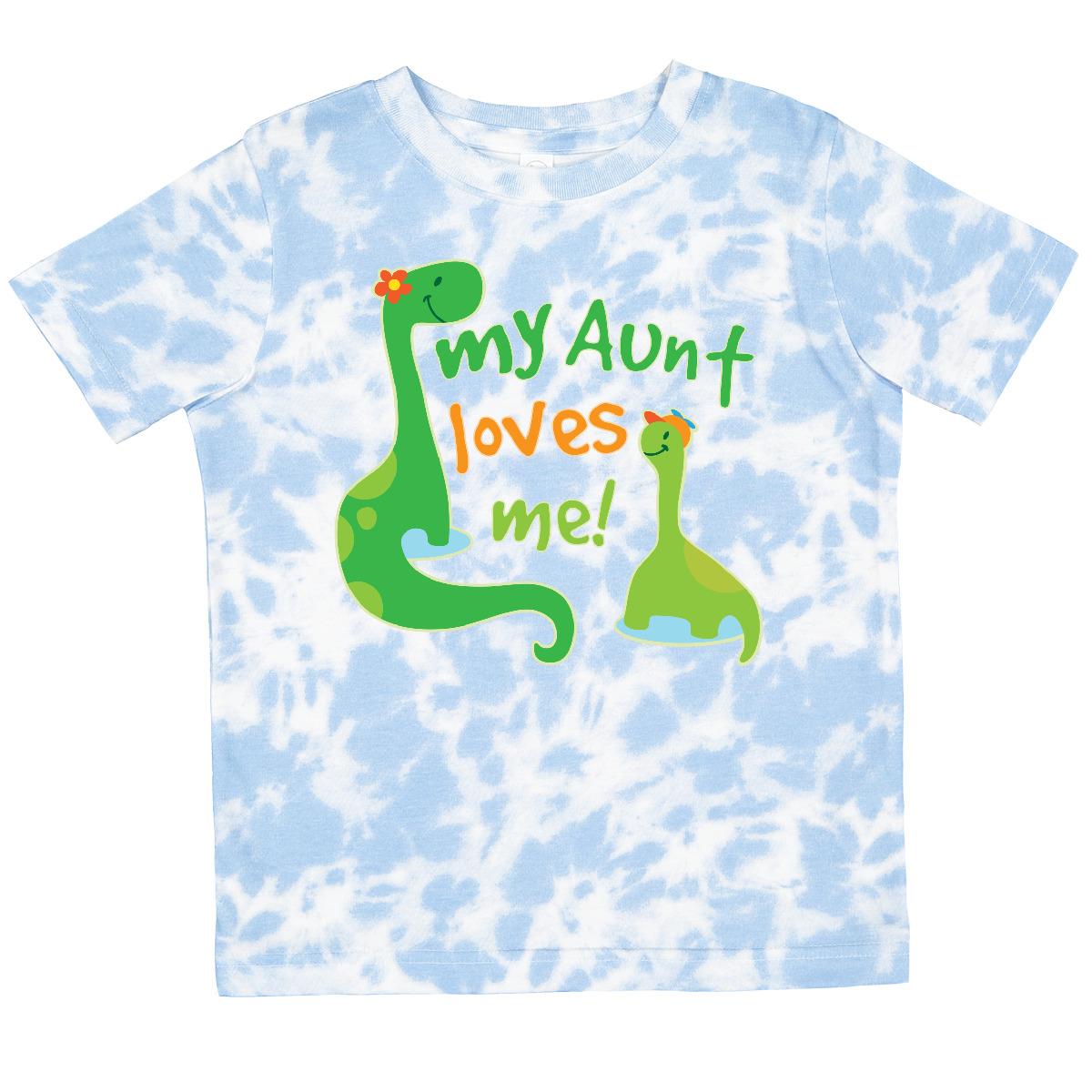 Inktastic My Aunt Loves Me Nephew Toddler T-Shirt Gift From Family Cute Kids Kid - Picture 19 of 23