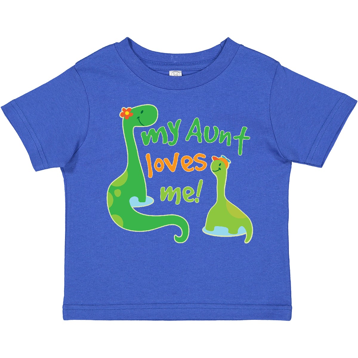 Inktastic My Aunt Loves Me Nephew Toddler T-Shirt Gift From Family Cute Kids Kid - Picture 16 of 23
