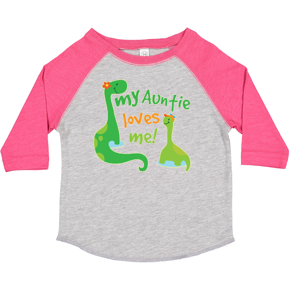 Inktastic My Auntie Loves Me Dinosaur Toddler T-Shirt Cute Jurassic Family Boy - Picture 7 of 27