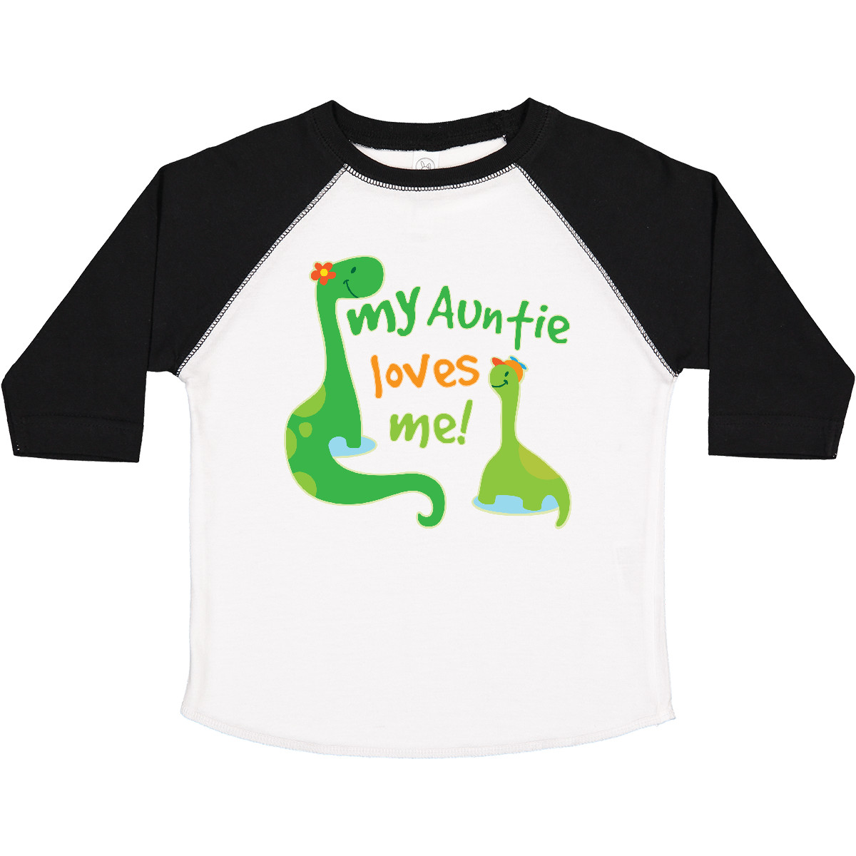 Inktastic My Auntie Loves Me Dinosaur Toddler T-Shirt Cute Jurassic Family Boy - Picture 27 of 27