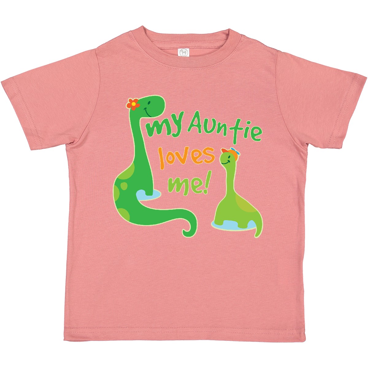Inktastic My Auntie Loves Me Dinosaur Toddler T-Shirt Cute Jurassic Family Boy - Picture 14 of 27
