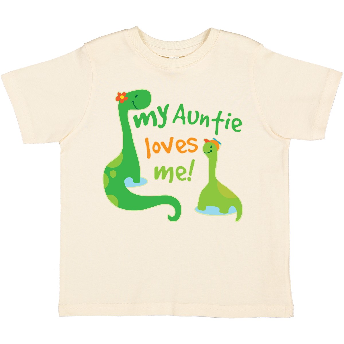 Inktastic My Auntie Loves Me Dinosaur Toddler T-Shirt Cute Jurassic Family Boy - Picture 15 of 27