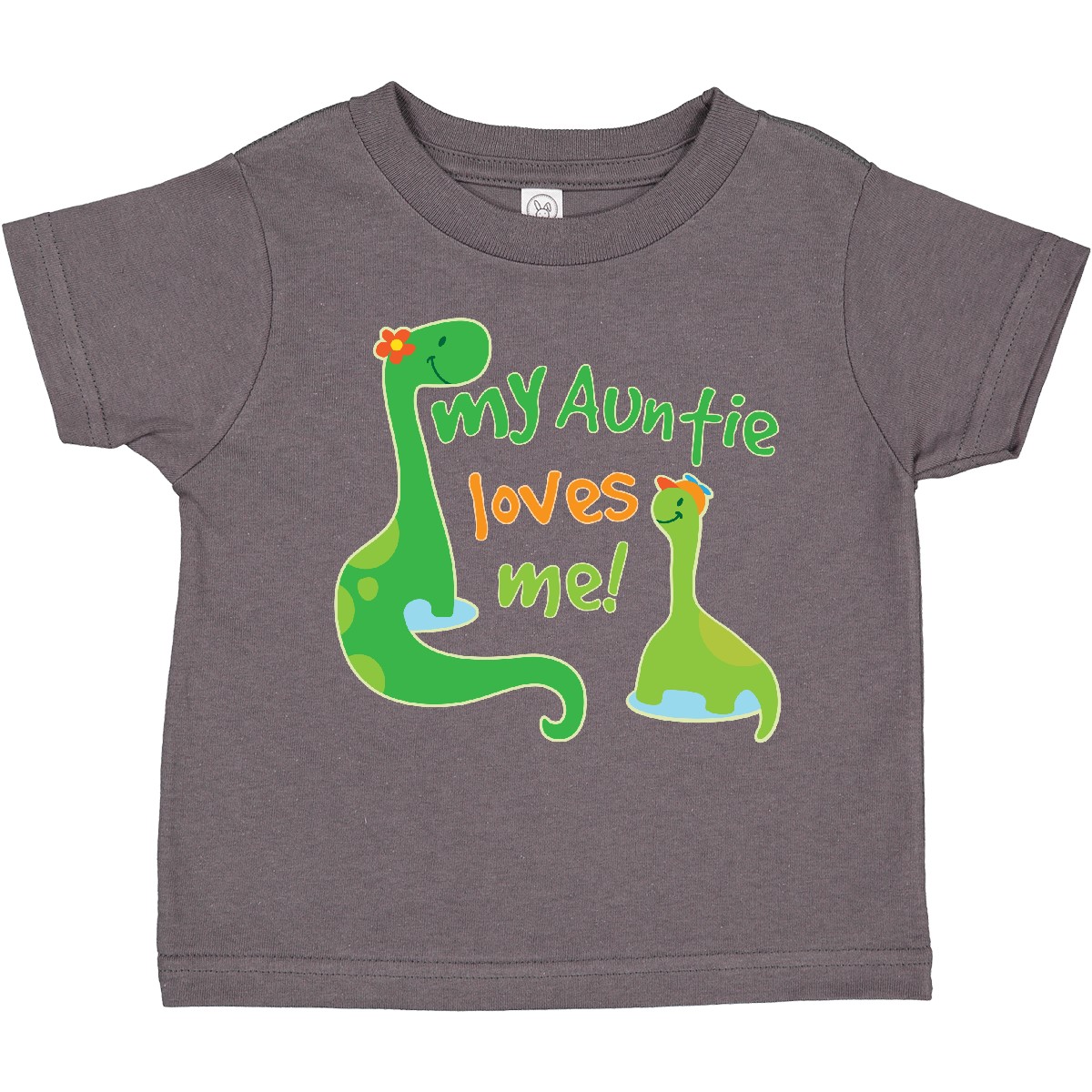 Inktastic My Auntie Loves Me Dinosaur Toddler T-Shirt Cute Jurassic Family Boy - Picture 3 of 27
