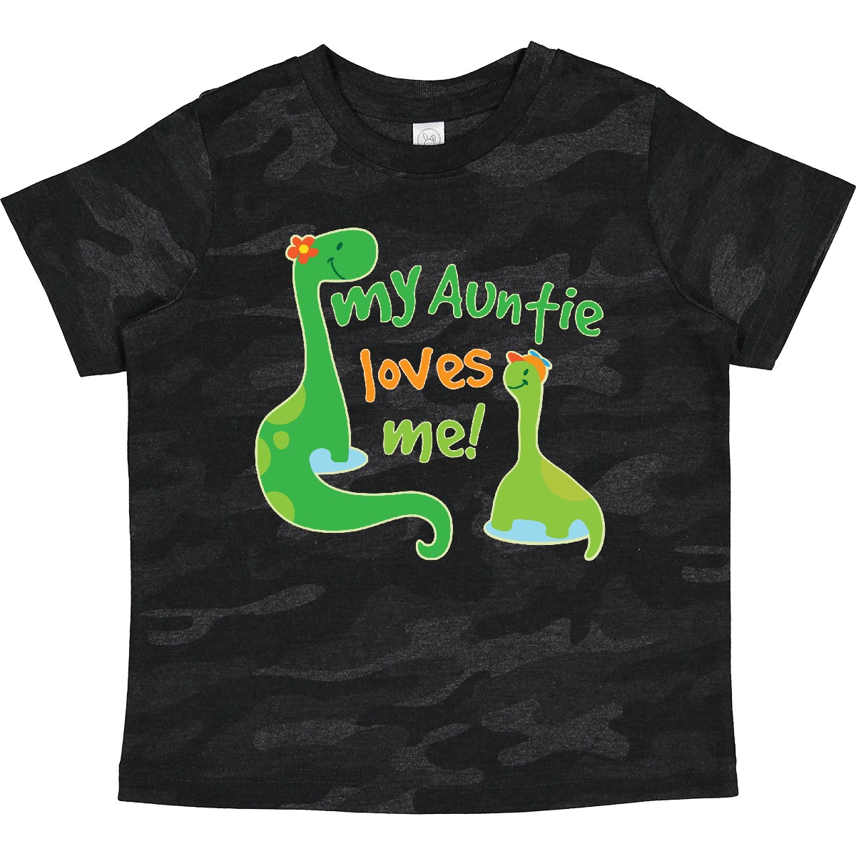 Inktastic My Auntie Loves Me Dinosaur Toddler T-Shirt Cute Jurassic Family Boy - Picture 21 of 27