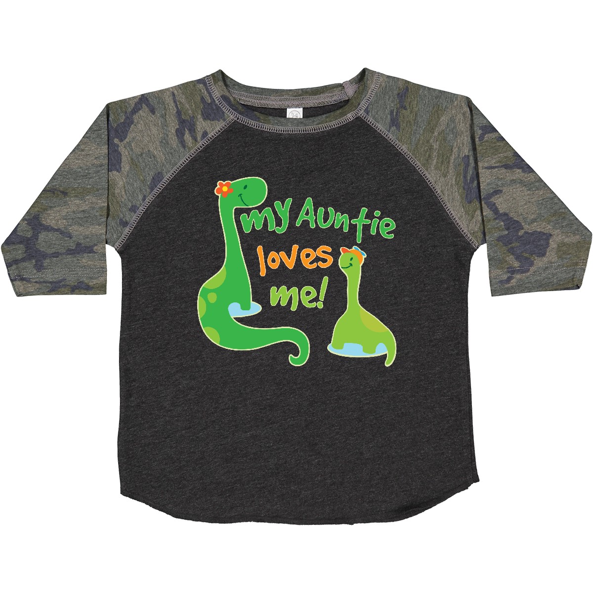 Inktastic My Auntie Loves Me Dinosaur Toddler T-Shirt Cute Jurassic Family Boy - Picture 20 of 27