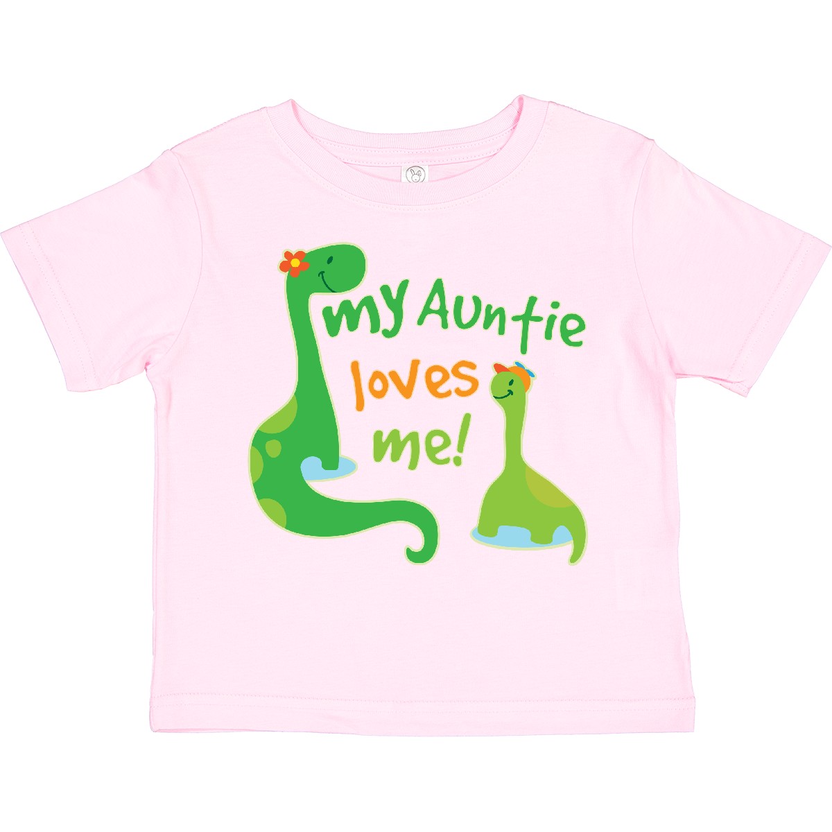 Inktastic My Auntie Loves Me Dinosaur Toddler T-Shirt Cute Jurassic Family Boy - Picture 16 of 27