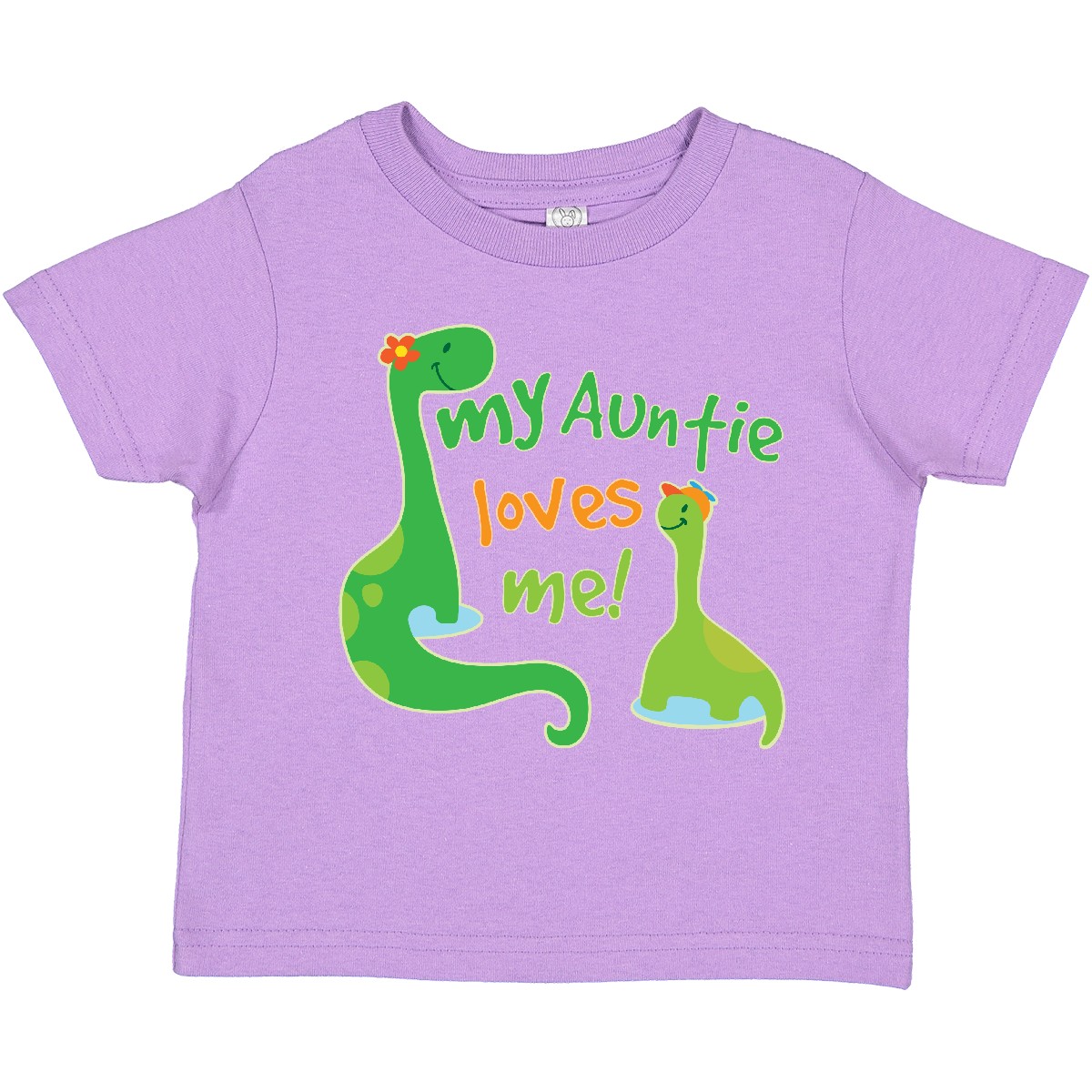 Inktastic My Auntie Loves Me Dinosaur Toddler T-Shirt Cute Jurassic Family Boy - Picture 12 of 27