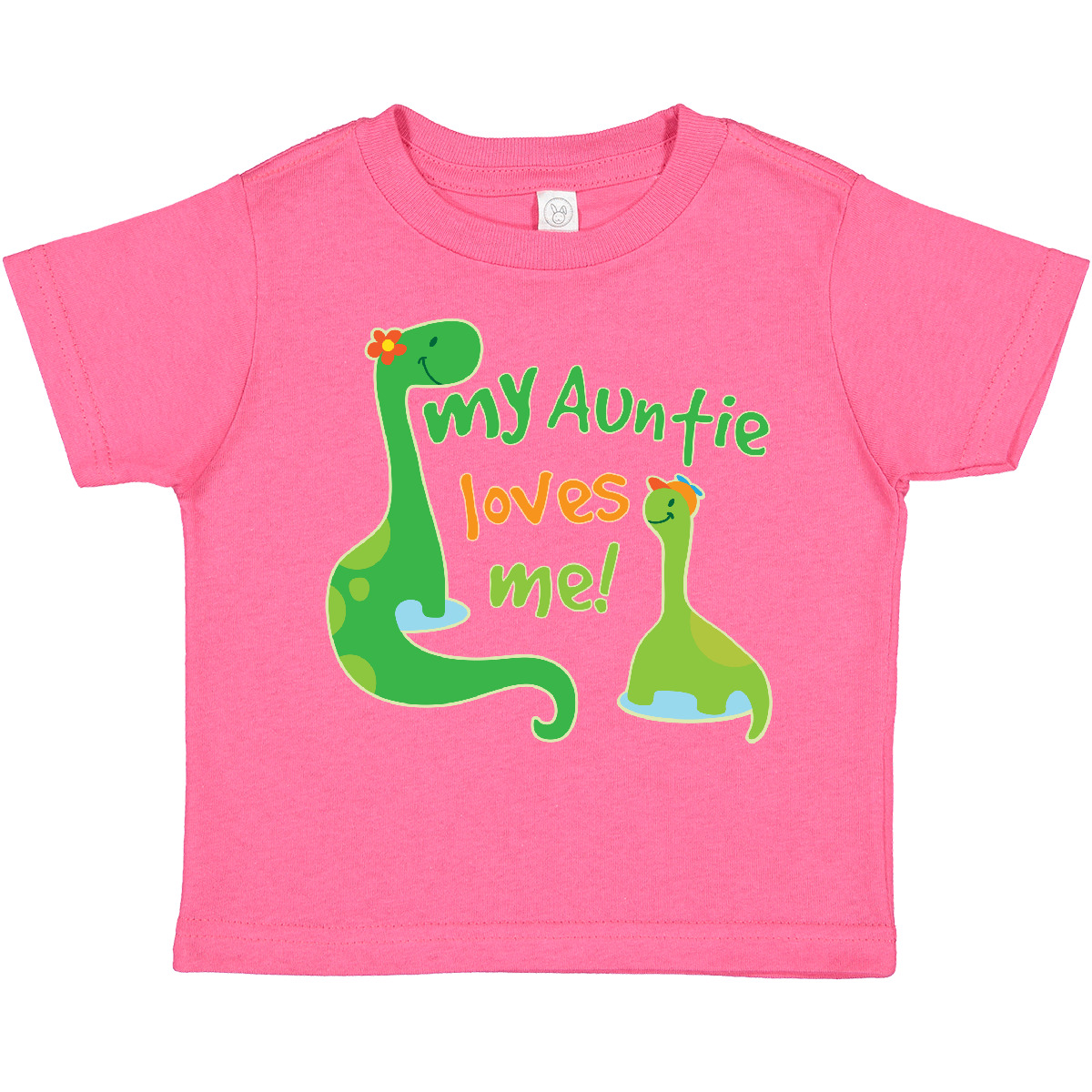 Inktastic My Auntie Loves Me Dinosaur Toddler T-Shirt Cute Jurassic Family Boy - Picture 10 of 27
