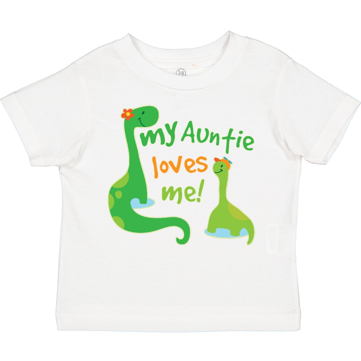 Inktastic My Auntie Loves Me Dinosaur Toddler T-Shirt Cute Jurassic Family Boy - Picture 26 of 27
