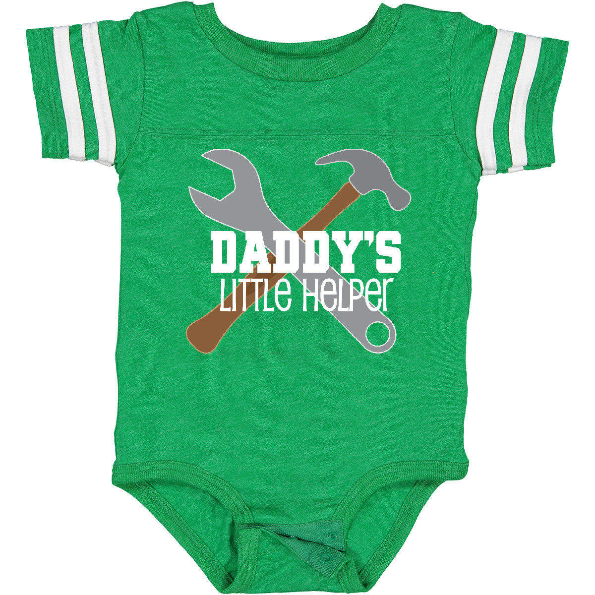 Inktastic Daddy's Little Helper Tool Set Baby Body Papa vom Vatertag - Bild 7 von 18