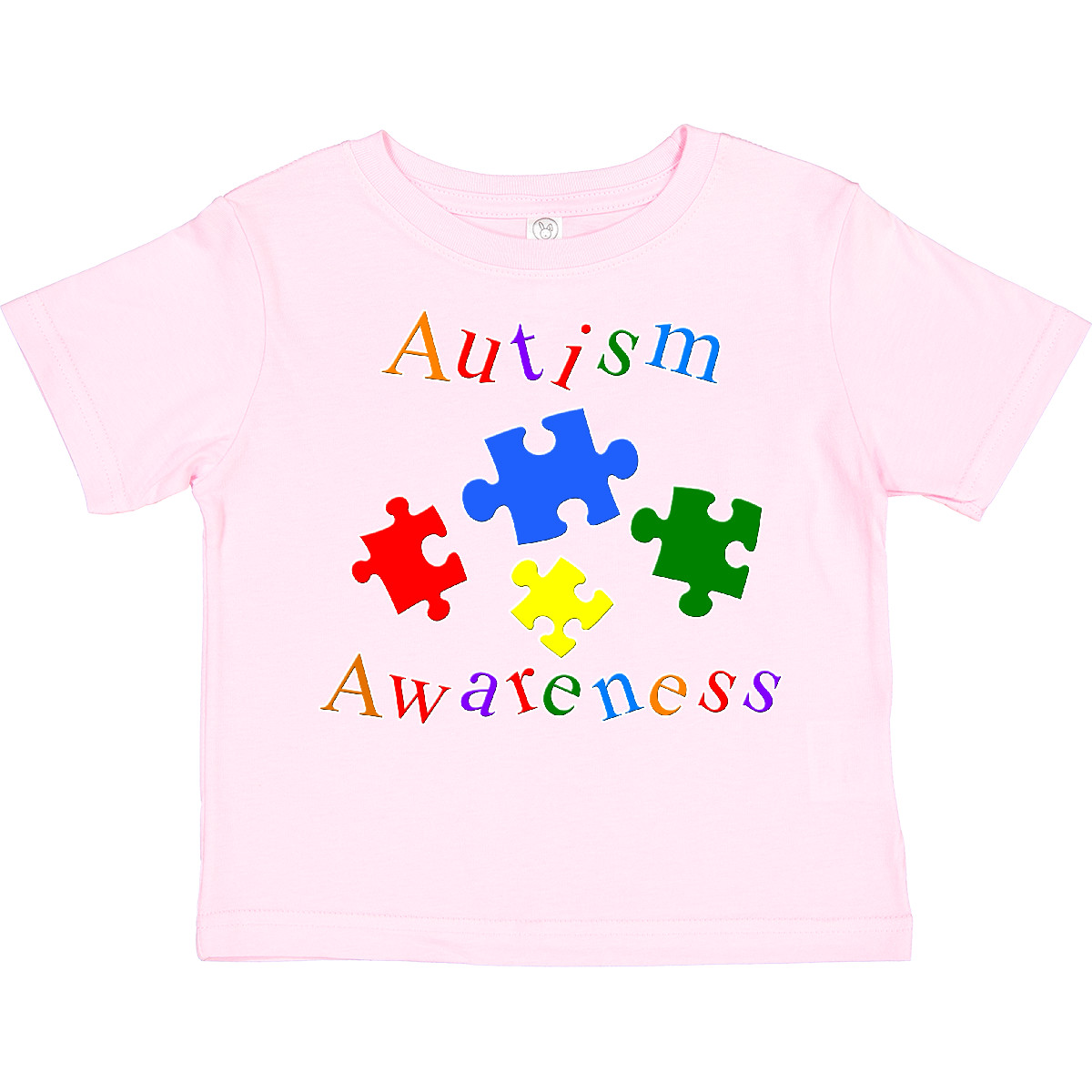 Inktastic Autism Awareness-puzzle Toddler T-Shirt Awareness Puzzle Gift Child - Picture 7 of 9