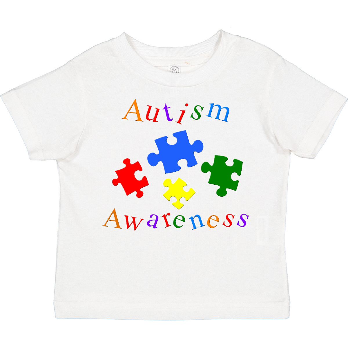 Inktastic Autism Awareness-puzzle Toddler T-Shirt Awareness Puzzle Gift Child - Picture 9 of 9