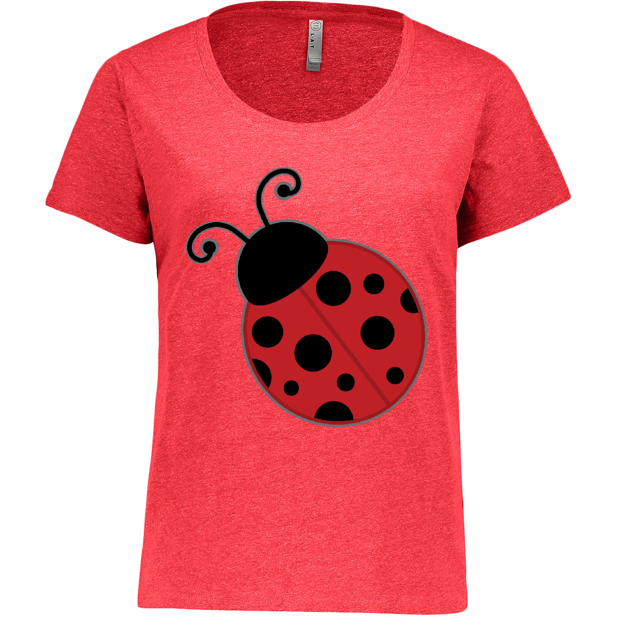Inktastic Ladybug Women's Plus Size T-Shirt Cute Bugs Insects Apparel Clothing - Picture 2 of 2