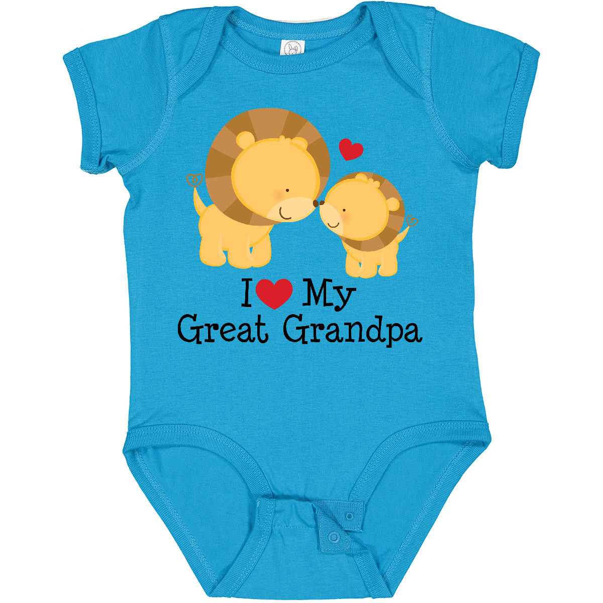 Inktastic I Love My Great Grandpa Baby Bodysuit Grandfather From Grandchild Hws - Picture 14 of 14