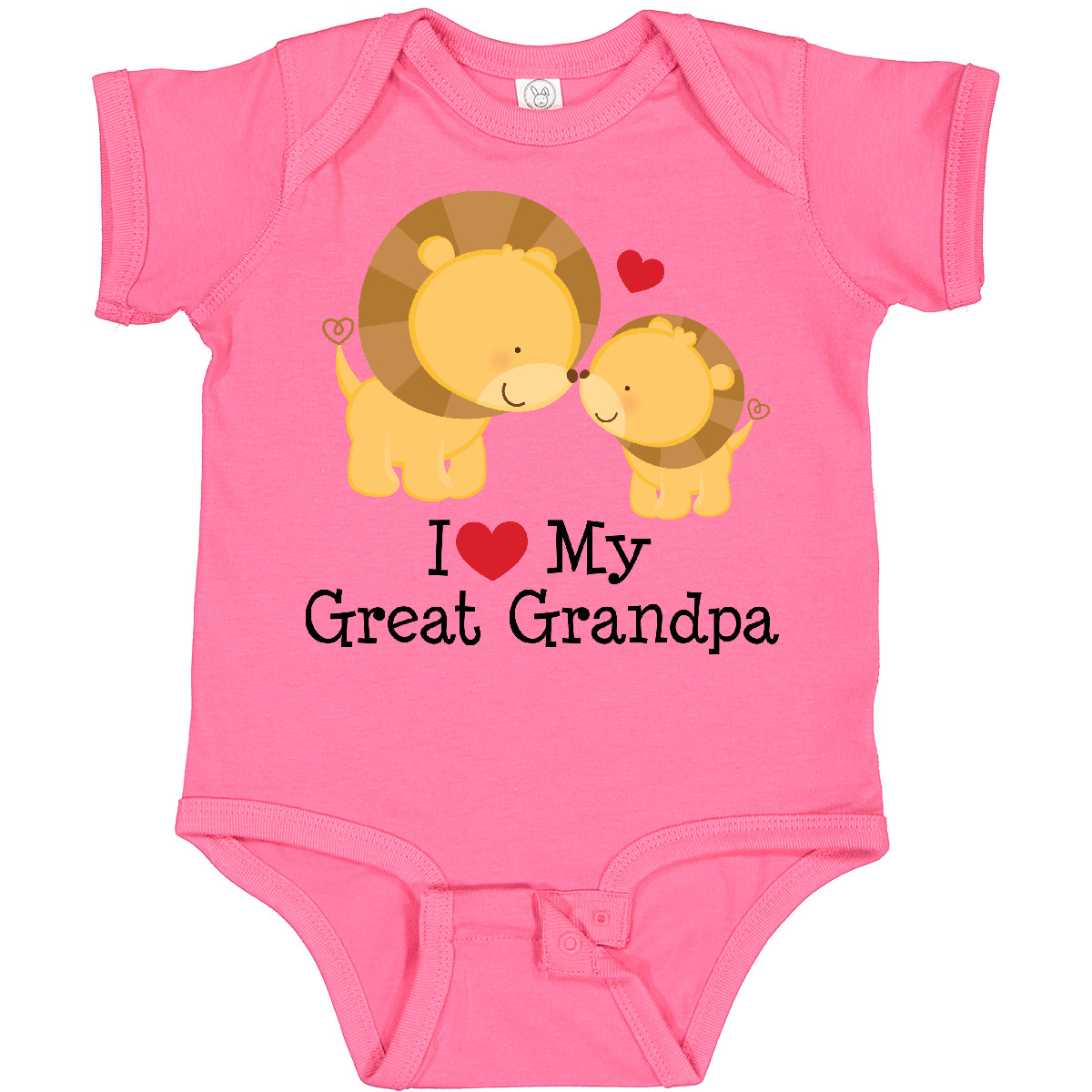 Inktastic I Love My Great Grandpa Baby Bodysuit Grandfather From Grandchild Hws - Picture 8 of 14