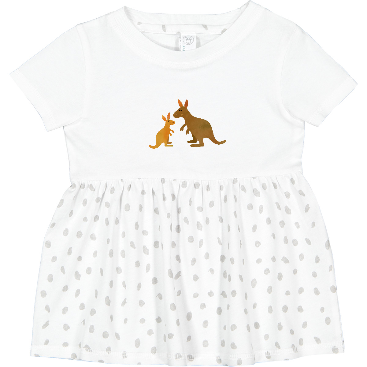 Inktastic Kangaroo Family Infant Dress Mom Australian Animals