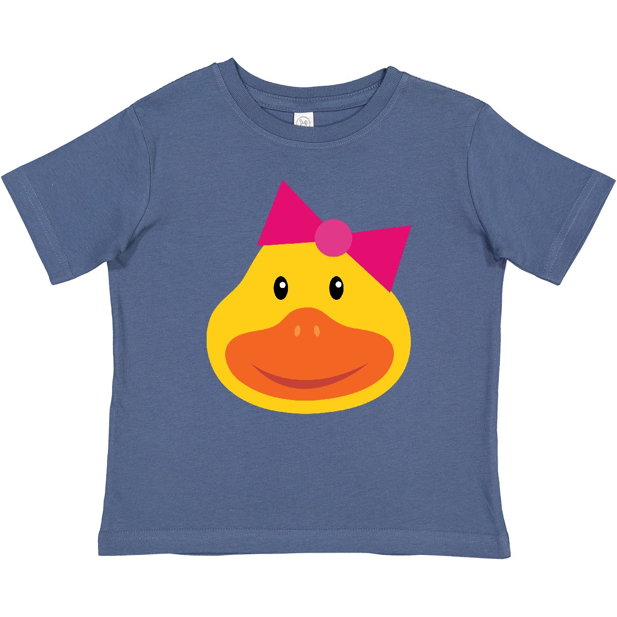 Inktastic Duck Girls Baby T-Shirt Face Girl Cute Ducky Animals Birds Farm Kids - Imagen 2 de 5