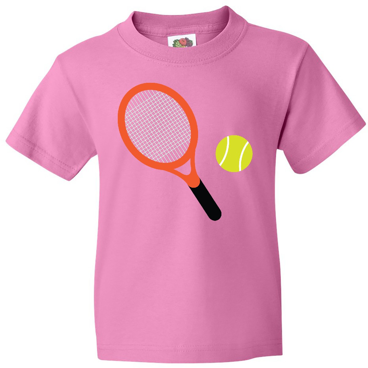 Inktastic Tennis Racket And Ball Youth T-Shirt Sports Team Hobbies Hobby Tee Hws - Picture 2 of 8