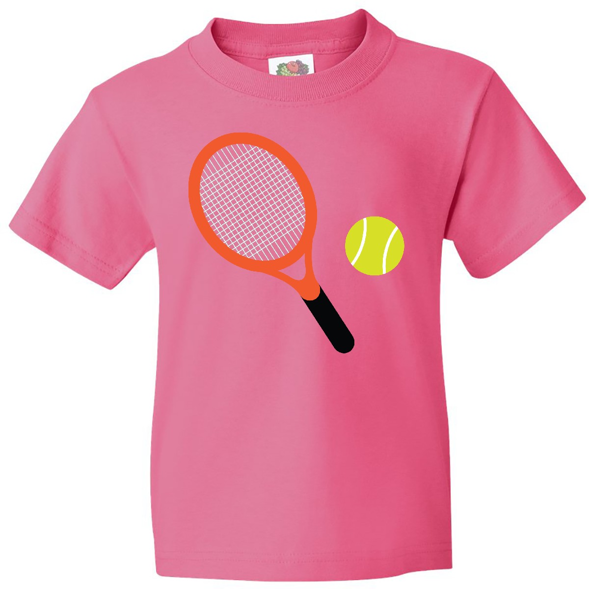 Inktastic Tennis Racket And Ball Youth T-Shirt Sports Team Hobbies Hobby Tee Hws - Picture 5 of 8