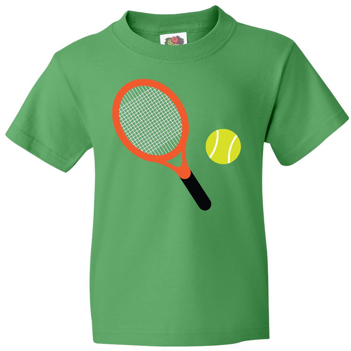 Inktastic Tennis Racket And Ball Youth T-Shirt Sports Team Hobbies Hobby Tee Hws - Picture 4 of 8