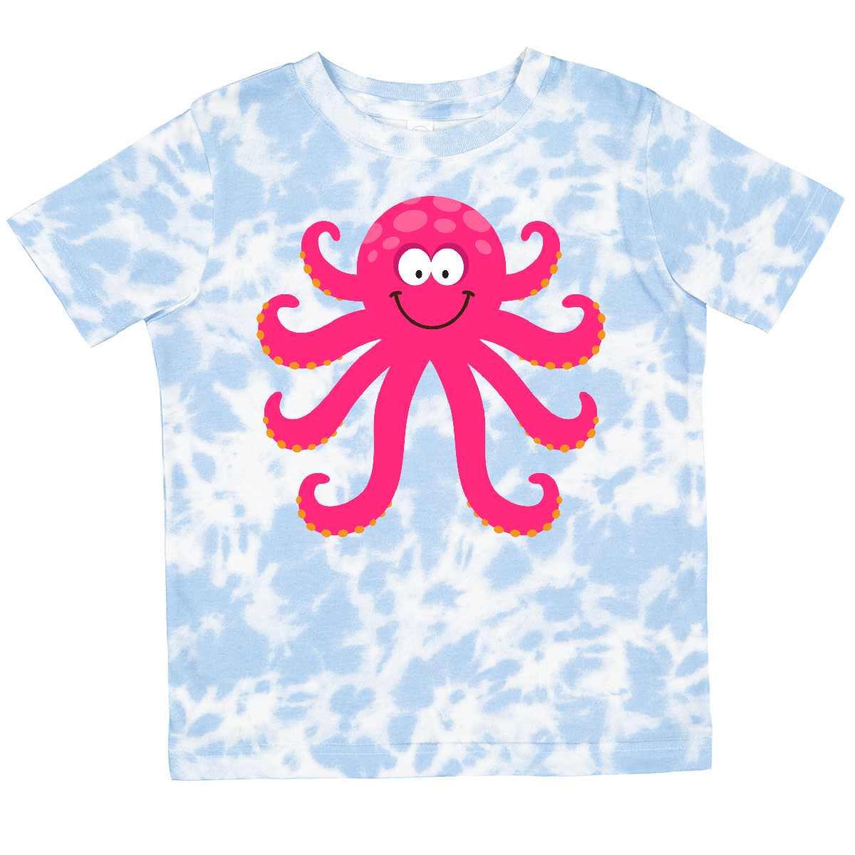 Inktastic Octopus Sea Creature Pink Girls Toddler T-Shirt Animals Ocean Cute Kid - Picture 9 of 10