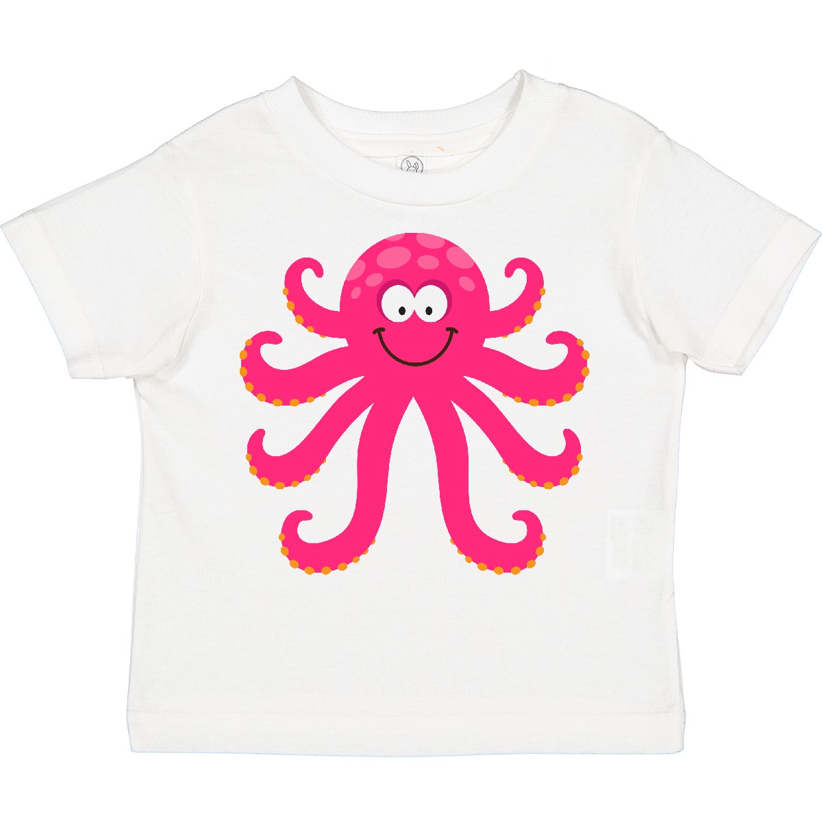 Inktastic Octopus Sea Creature Pink Girls Toddler T-Shirt Animals Ocean Cute Kid - Picture 10 of 10