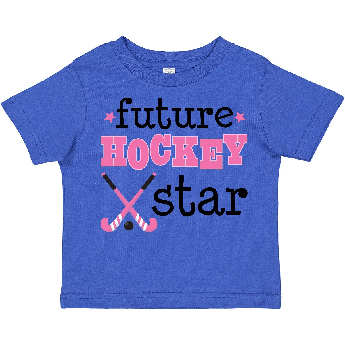 Inktastic Future Field Hockey Star Toddler T-Shirt Player Girls Sports Cute Pink