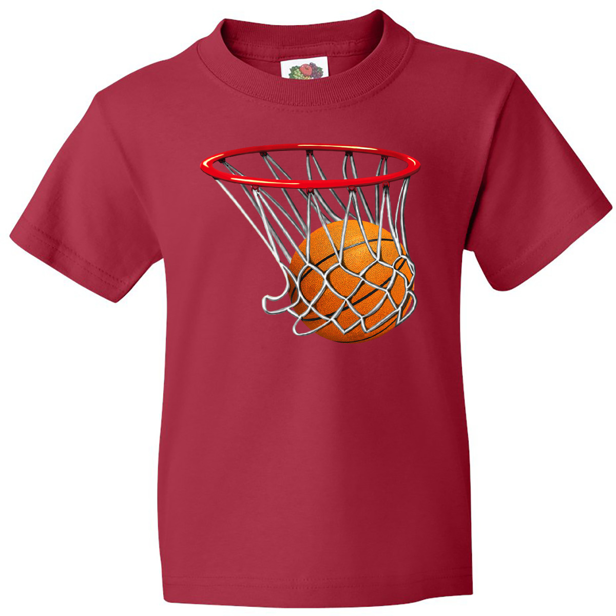 Inktastic Basketball Swish Youth Hoops T-Shirt eBay Baller Hoop Shoot Sports Bball 