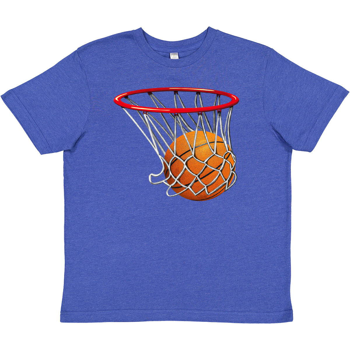 Inktastic Basketball Swish Youth T-Shirt Hoop Shoot Hoops Bball Athletic Sports - Picture 12 of 13