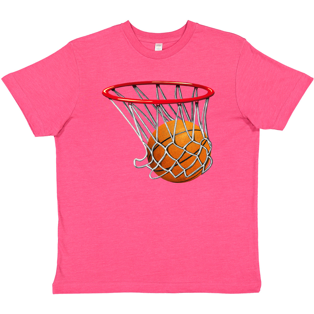 Inktastic Basketball Swish Youth T-Shirt Hoop Shoot Hoops Bball Athletic Sports - Picture 11 of 13