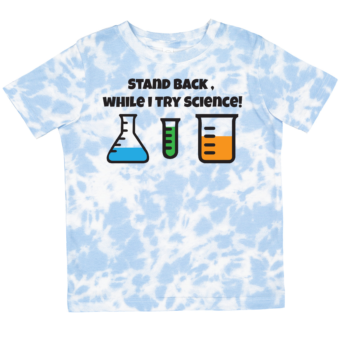 Inktastic Stand Back, While I Try Science! Toddler T-Shirt Beakers Chemistry Kid - Picture 7 of 8