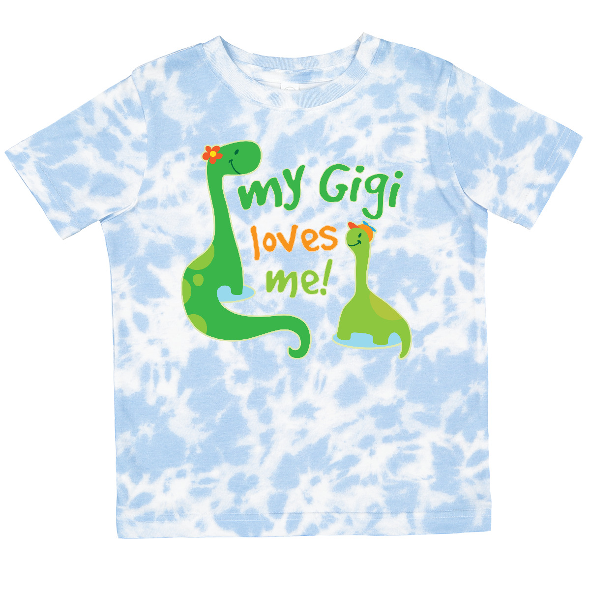 T-Shirt Inktastic My Gigi Loves Me Enkel Dinosaurier Kleinkind süß Enkel Kind - Bild 16 von 20