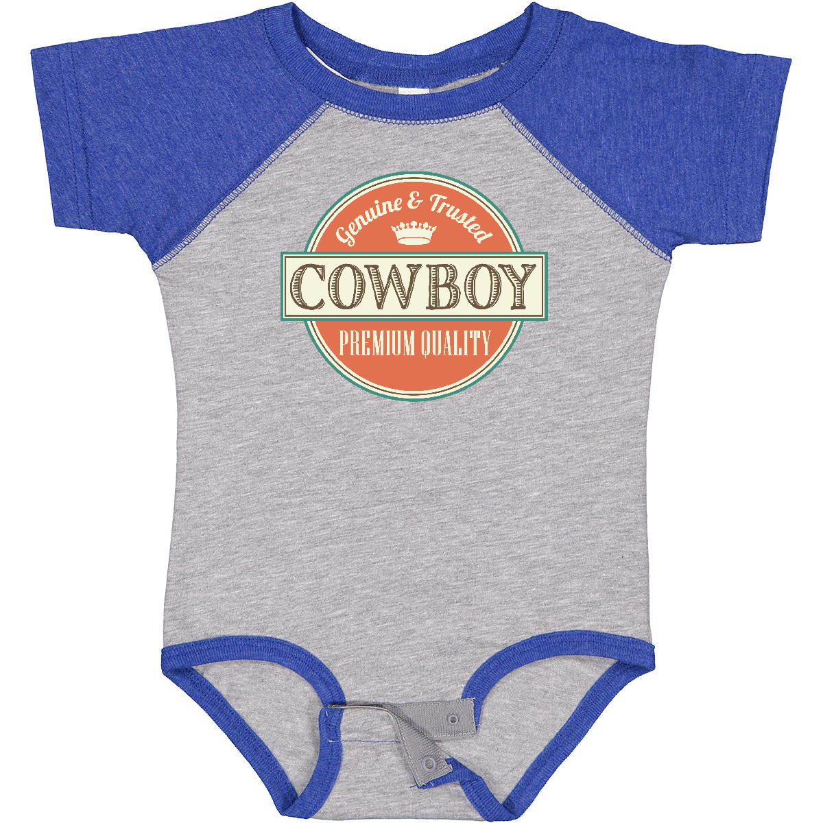 Inktastic Cowboy Vintage Logo Baby Bodysuit Western West Wild Occupations Mens - Picture 7 of 16