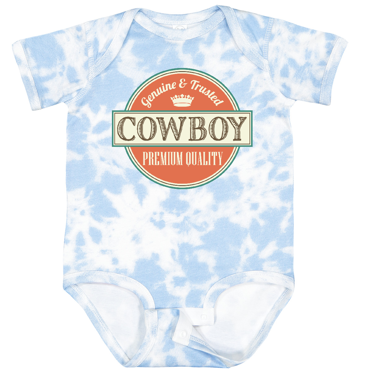 Inktastic Cowboy Vintage Logo Baby Bodysuit Western West Wild Occupations Mens - Picture 12 of 16
