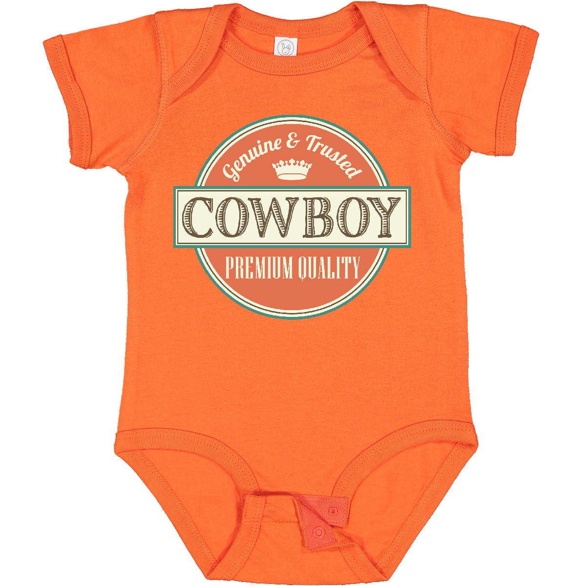 Inktastic Cowboy Vintage Logo Baby Bodysuit Western West Wild Occupations Mens - Picture 10 of 16