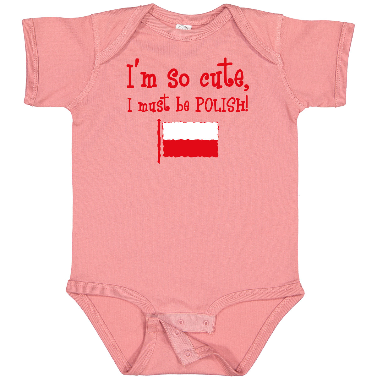 inktastic So Cute Polish Baby Bodysuit