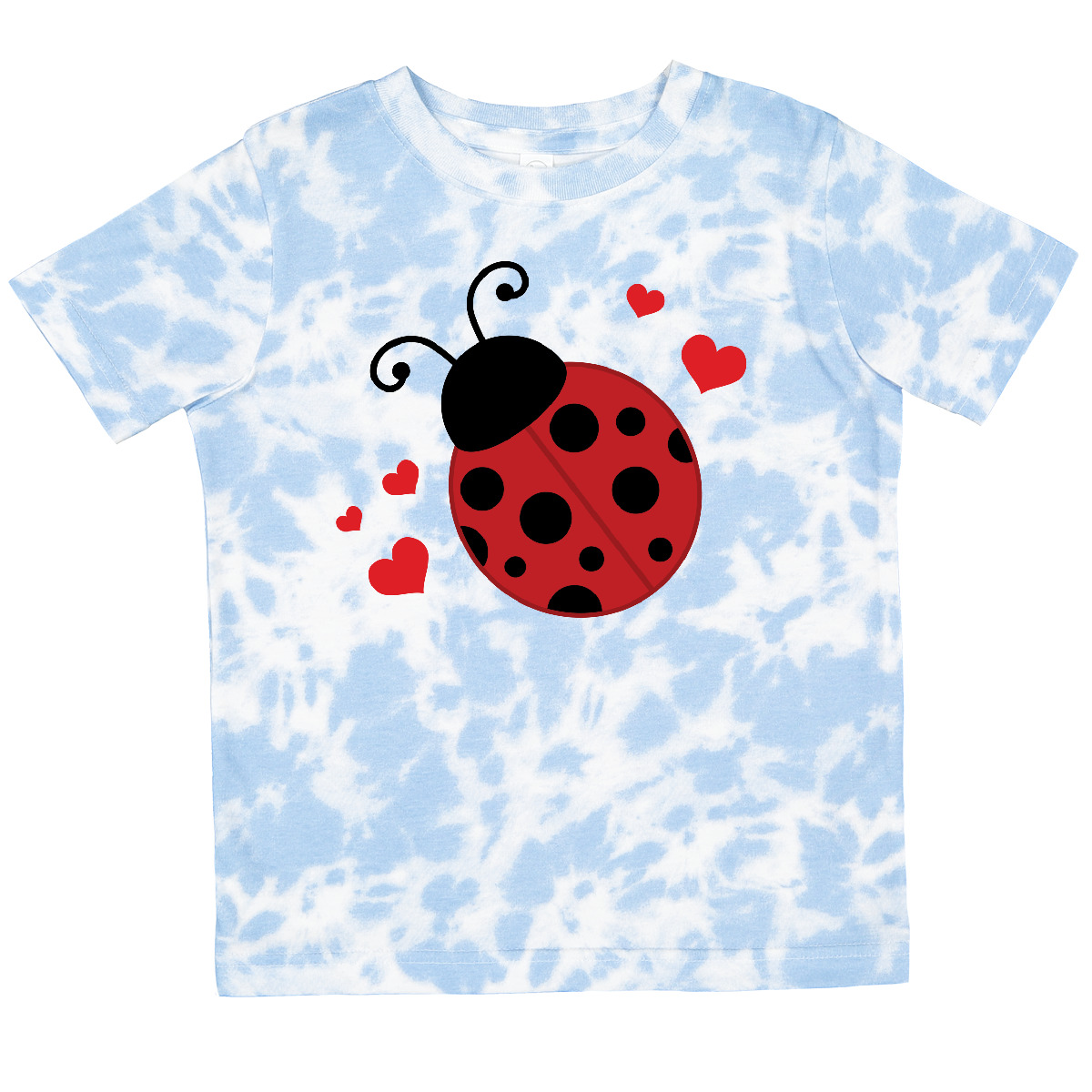 Inktastic Lady Bug And Hearts Toddler T-Shirt Ladybug Lover Bugs Insects Cute - Picture 16 of 20