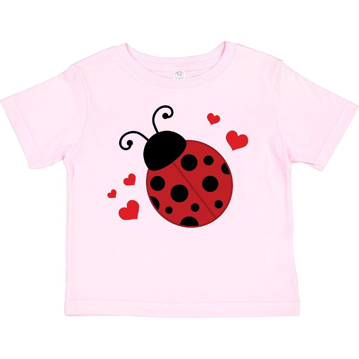 Inktastic Lady Bug And Hearts Toddler T-Shirt Ladybug Lover Bugs Insects Cute - Picture 14 of 20